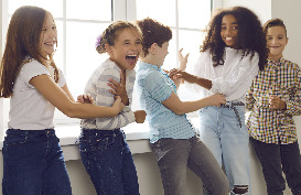 Group Of Children Playing