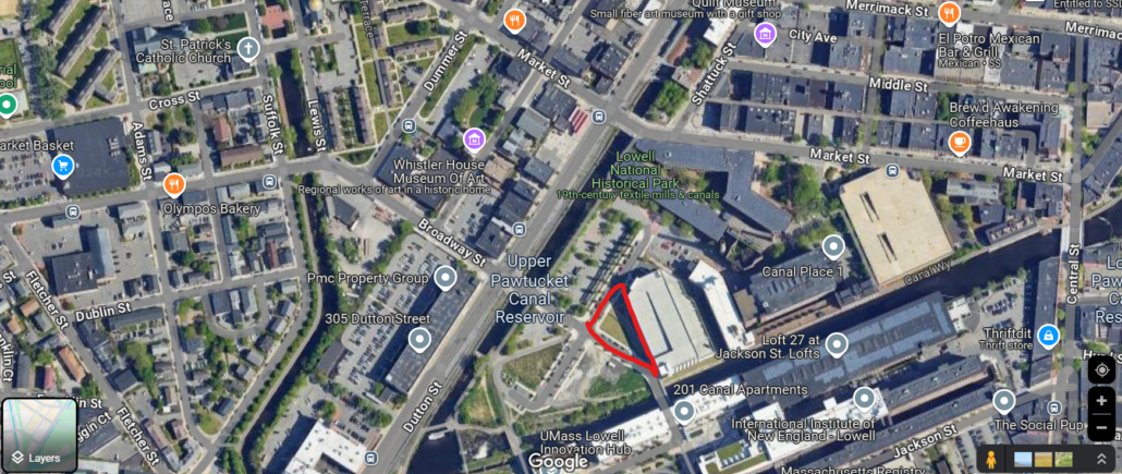 bird eye view of location fm