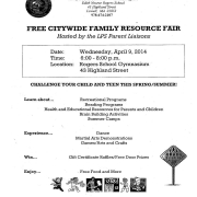 Free Citywide Family Resource Fair