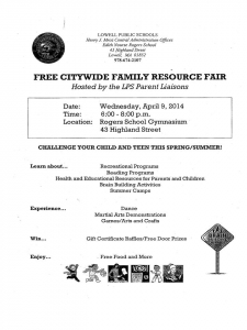 Free Citywide Family Resource Fair