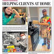 Helping Clients at Home Lowell Sun REV