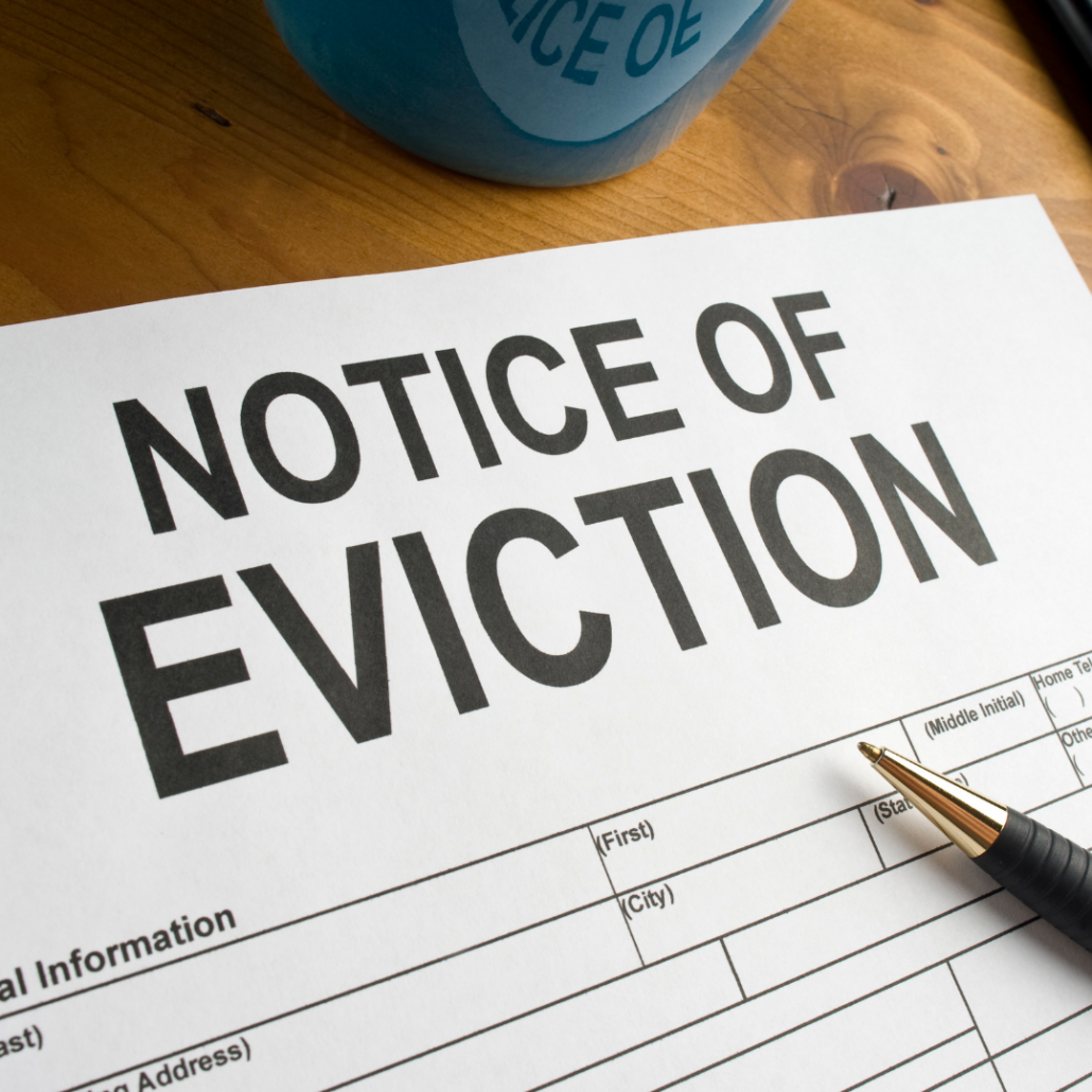 facing eviction