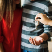 homeowners with keys